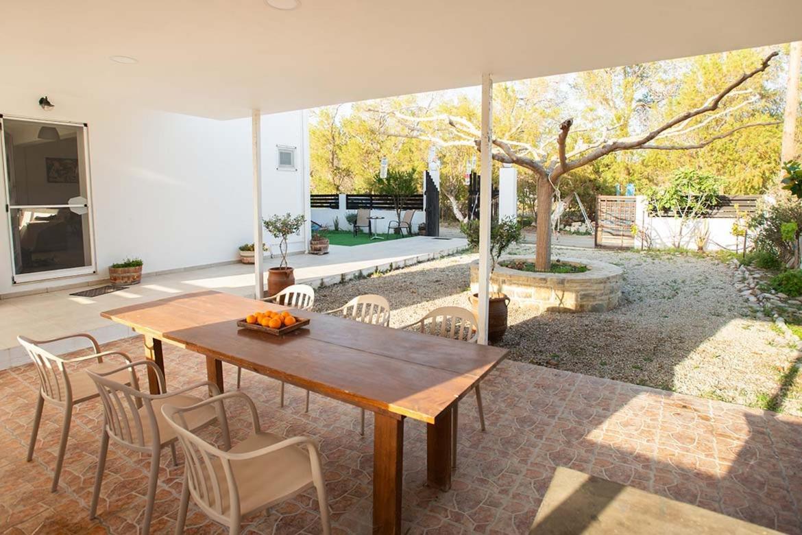 Afrathias Beachhouse - Cretan Hideaway 卡拉马基 外观 照片